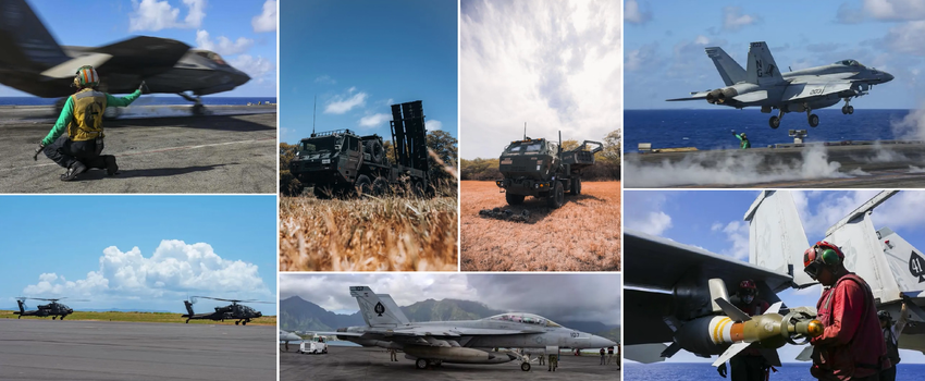 F/A-18F Super Hornet-Kampfflugzeuge, AH-64 Apache-Hubschrauber, USS Chaffee und HIMARS machten die USS Denver versenkt RIMPAC-2022 Training (Video)