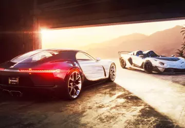 Zwei Luxus-Prototypen von Bugatti und Lamborghini: ...