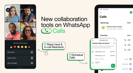 Gruppentelefonate in WhatsApp sind intelligenter geworden: Planung, Reaktionen, Benachrichtigungen