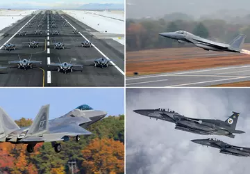 Die F-35 Lightning II, die F-22 ...