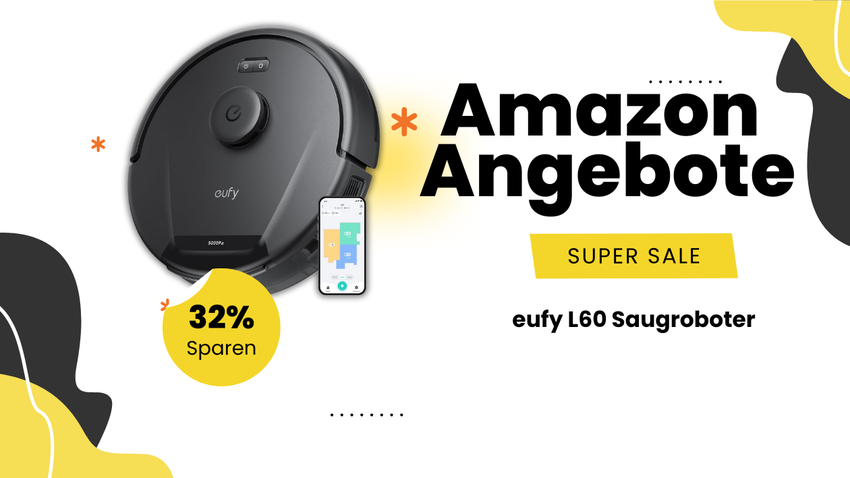 eufy L60 Saugroboter mit LiDAR – Spare 80€ beim Kauf!