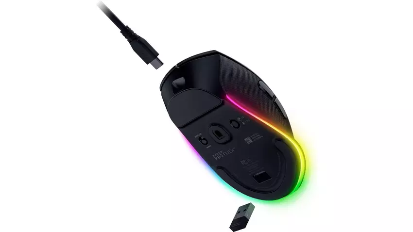 Razer Pro Click V2 Maus für lange Arbeitssitzungen