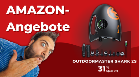 OutdoorMaster Shark 2S Elektrische SUP-Pumpe – Jetzt 31% sparen!
