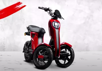 Leaf D05 - elektrischer Geländeroller mit ...