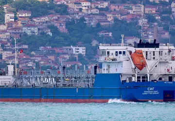 Eine mit 450 kg TNT beladene ...