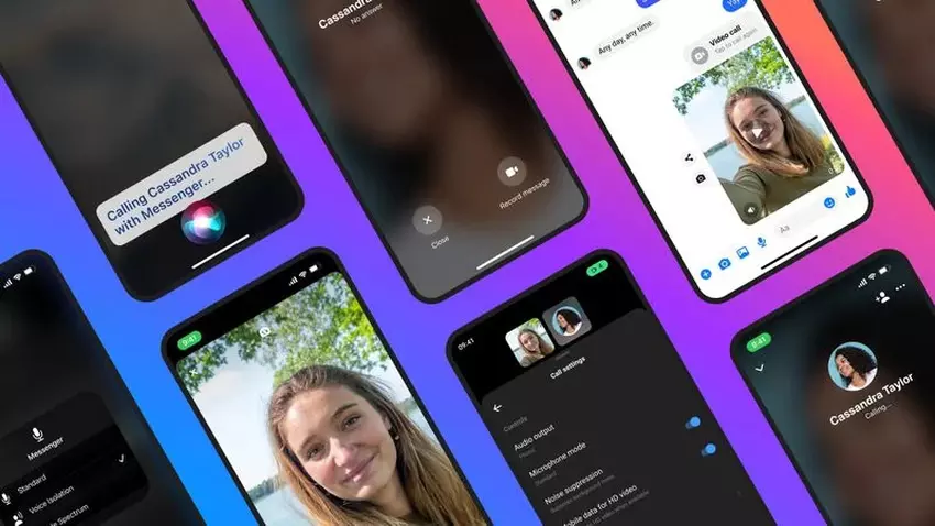 Messenger erhält HD-Videogespräche, KI-Stimmenisolierung, KI-Telefone und Siri-Integration 
