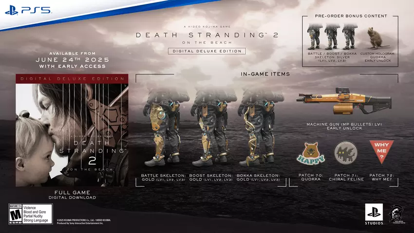 Digitale Deluxe-Edition von Death Stranding 2