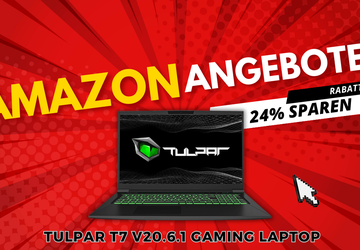TULPAR T7 V20.6.1 Gaming Laptop mit ...