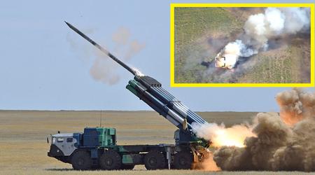 Die ukrainischen Verteidigungskräfte haben ein sehr seltenes russisches Smerch-Mehrfachraketenwerfersystem mit einem Exportwert von mehr als 12 Millionen Dollar zerstört