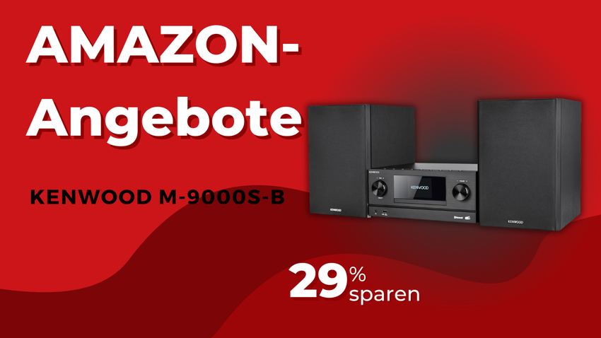 Kenwood M-9000S-B Stereoanlage – Jetzt 87€ sparen!
