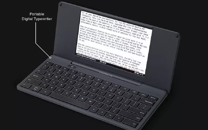 "Nur du und dein Text": Die digitale Schreibmaschine Pomera wird außerhalb Japans erhältlich sein