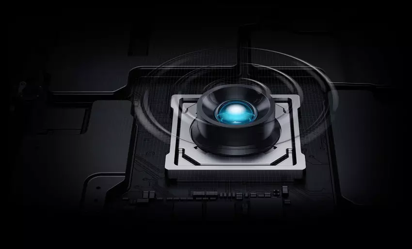 Frontkamera der REDMAGIC 10 Pro unterhalb des Displays