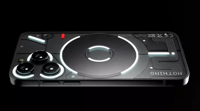 Die Meister der Intrigen bei Nothing haben begonnen, ein Flaggschiff-Handy (3) anzuteasern