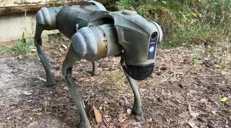 Ukrainisches Militär montiert "Roboterhund" auf schwerem Multikopter 