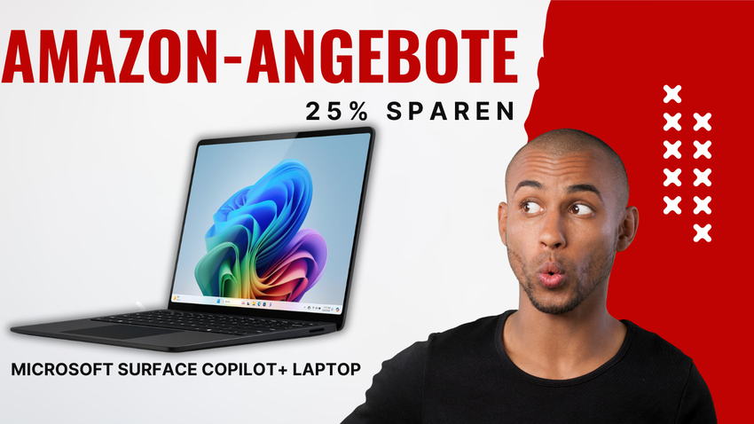 Microsoft Surface Laptop mit Snapdragon X Elite – 520€ günstiger erhältlich!