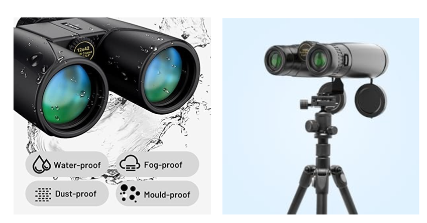 Kylietech UW-090 12x42 beste kompakte vogelbeobachtungs-ferngläser