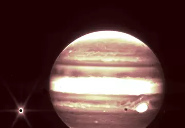 Das James-Webb-Teleskop in der Umlaufbahn machte ...