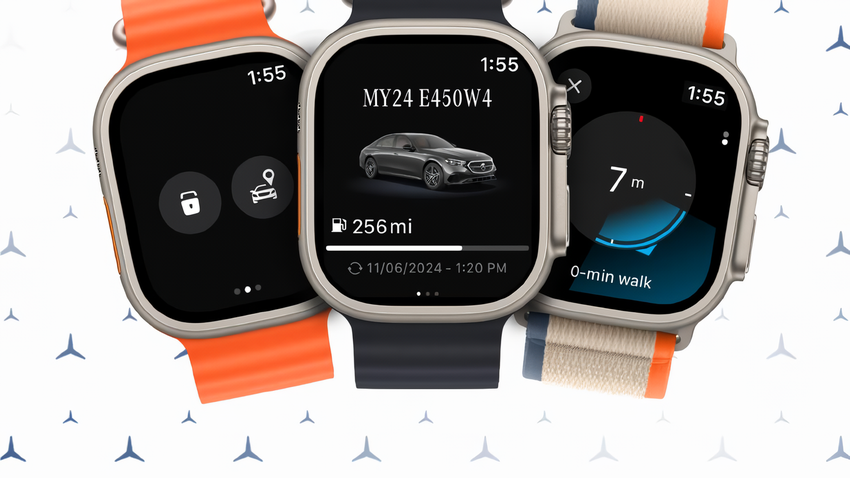 Mercedes-Benz veröffentlicht eine App zur Fernsteuerung von Autos über die Apple Watch