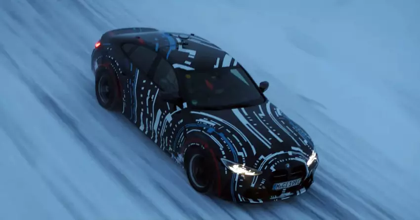 BMW hat ein Video mit dem gefälschten Motorsound des elektrischen M3 veröffentlicht