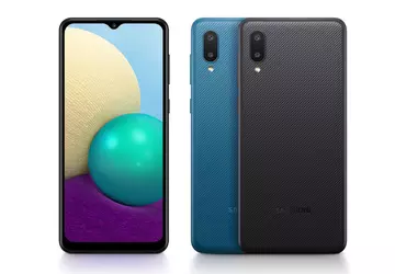 Das Samsung Galaxy A02 hat mit ...
