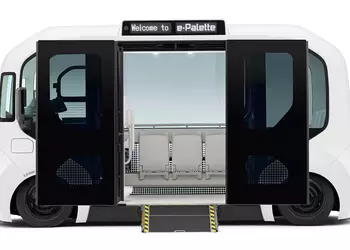 Toyota bringt den e-Palette-Elektro-Shuttle auf den ...