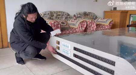 Hat 60 Anschlüsse und kann 5.000 Smartphones aufladen: Ein Enthusiast hat eine riesige 27.000.000-mAh-Powerbank gebaut