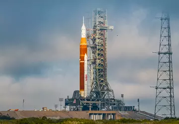 Die leidgeprüfte Space Launch System-Mondrakete wurde ...