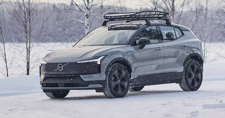 Der Volvo EX30 ist das erste Volvo-Elektroauto, das eine Cross Country-Version hat
