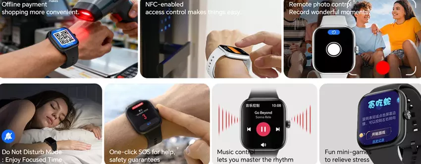 Nahaufnahme der Honor Watch X5 Smartwatch