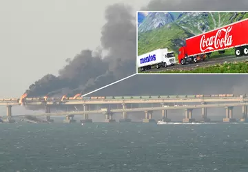 Geburtstagsgeschenk für Putin: Nach der Explosion ...