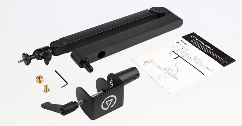 ELGATO WAVE mikrofon arm test