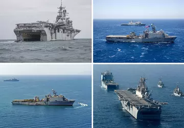 Die USA entsenden die amphibischen Angriffsschiffe ...