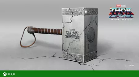 Was für ein Ding: Microsoft hat eine limitierte Auflage der Xbox Series X im Stil von Thors Hammer enthüllt