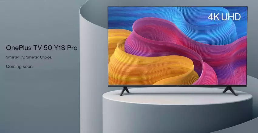 OnePlus kündigt OnePlus TV Y1S Pro 50-Zoll-4K-Fernseher an