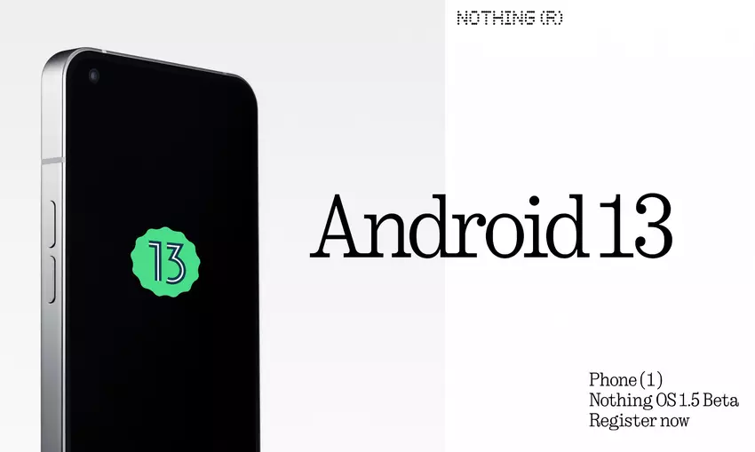 Nothing hat die Beta-Test-Registrierung für Android 13 für Nothing Phone eröffnet (1)