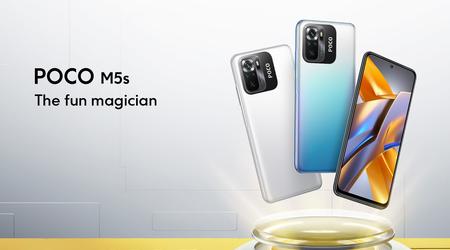 POCO M5s: eine Kopie des Redmi Note 10S mit AMOLED-Bildschirm, Helio G95-Chip, IP53-Schutz, NFC und einem Akku von 5000 mAh zu einem Sonderpreis