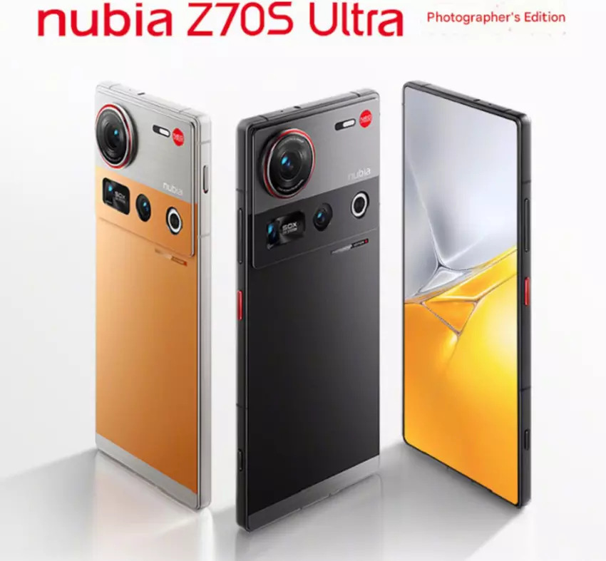 nubia Z70S Ultra Photographer Edition - verfügbare Farben