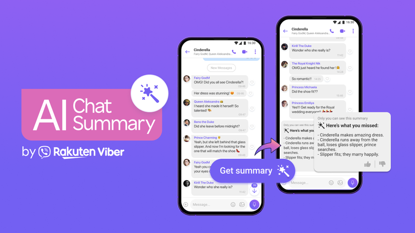 Viber führt eine neue Funktion mit KI zur Verwaltung ungelesener Nachrichten ein