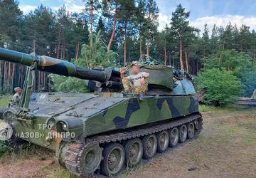 Norwegisches 155-mm-Artilleriesystem M109A3GN enthüllt