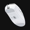 Eine Miniaturansicht des Details der weißen Razer DeathAdder V4 Pro