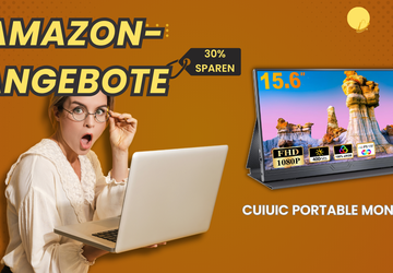 CUIUIC Portable Monitor 15,6 Zoll – ...