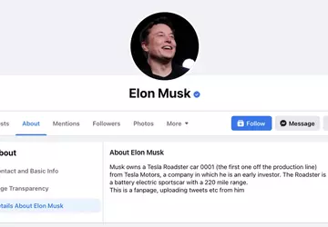 Facebook prüft gefälschte Seite von Ilon ...