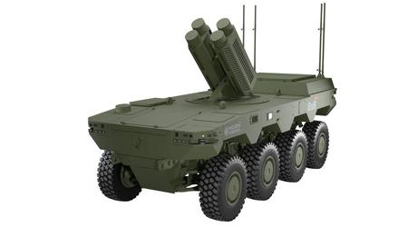 Die estnische Firma Milrem Robotics präsentiert dieses Jahr eine neue Bodendrohne HAVOC RCV