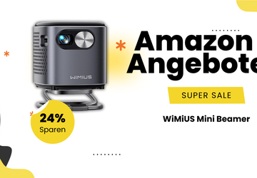 WiMiUS Mini Beamer mit Android 11.0 ...