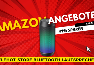 ELEHOT-Store Bluetooth Lautsprecher mit LED-Licht – ...