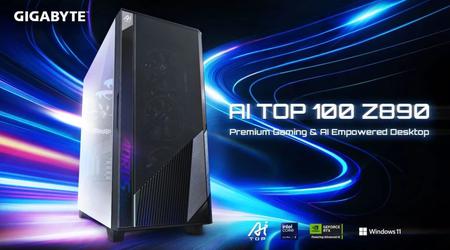 GIGABYTE enthüllt AI TOP 100 Z890 PC mit Intel Ultra 9 Prozessor und RTX 5090 Grafik für maximale Auslastung