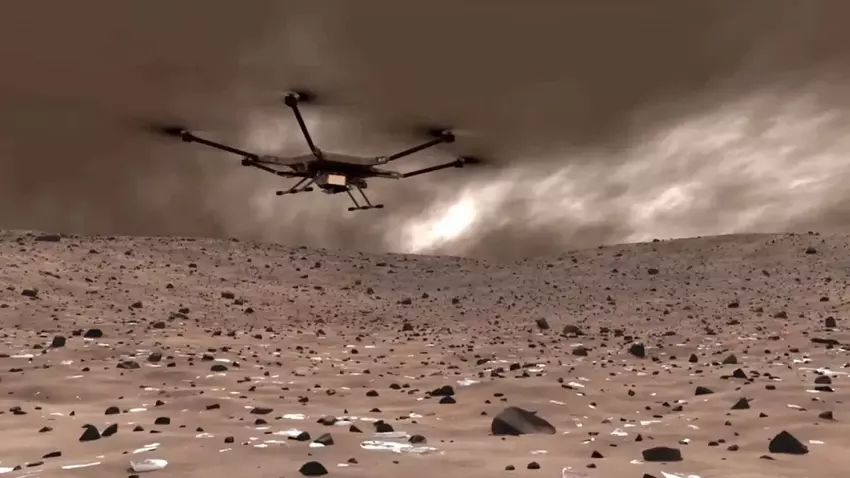 Die NASA entwickelt Mars Chopper, eine fliegende Drohne, die die Geheimnisse des Roten Planeten lüften soll