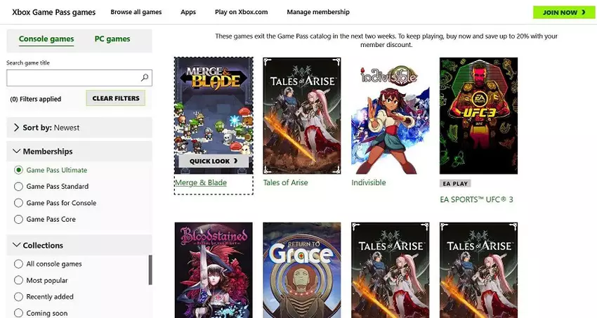 Spiele, die im Februar aus dem Game Pass entfernt werden