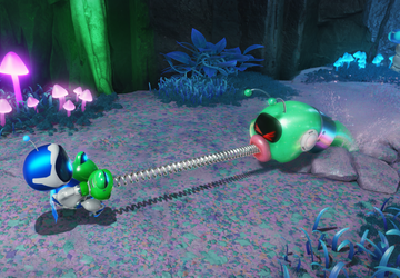 Die physischen Exemplare von Astro Bot ...