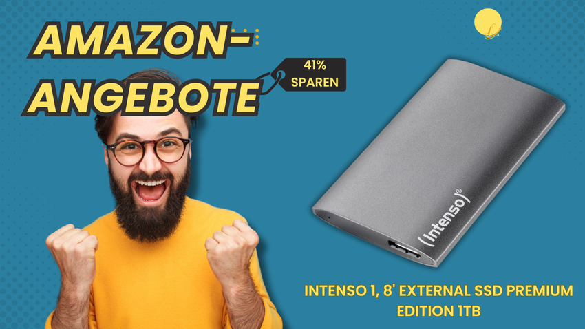 Intenso 1TB External SSD Premium Edition – Jetzt 41% sparen!